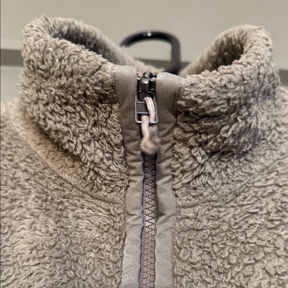 Women's Los Gatos 1/4-Zip Fleece Seabird Gray - Picture 6 of 6